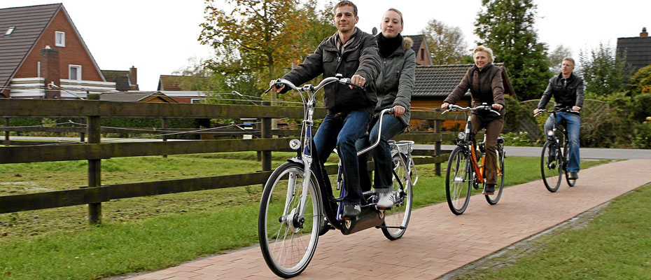 Fahrradtour an der Nordsee